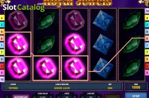 Скрин3. Royal Jewels (Zeus Play) слот