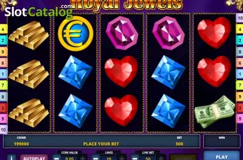 Скрин4. Royal Jewels (Zeus Play) слот