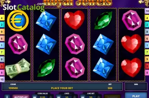 Скрин5. Royal Jewels (Zeus Play) слот