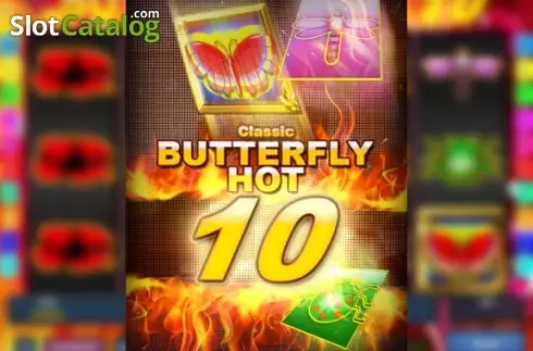 Butterfly Hot 10 логотип