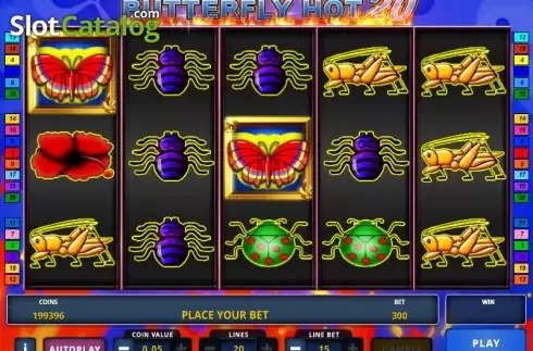 Скрин2. Butterfly Hot 20 слот