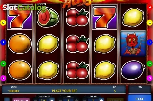 Скрин2. Hot 5 Deluxe слот