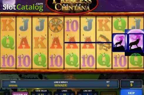 Скрин3. Princess Chintana слот