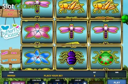 Скрин2. Butterfly Classic слот