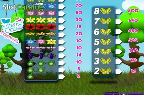 Скрин5. Butterfly Classic слот