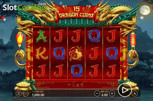Скрин2. 15 Dragon coins слот