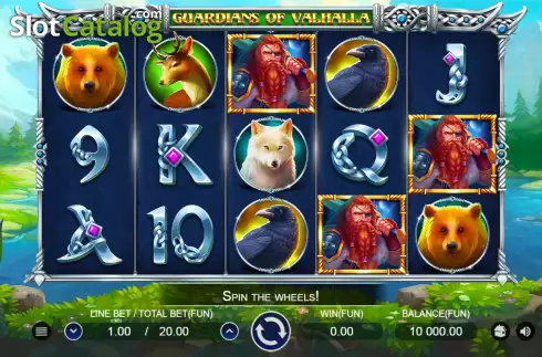 Скрин2. Guardians Of Valhalla слот