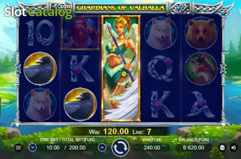 Скрин3. Guardians Of Valhalla слот