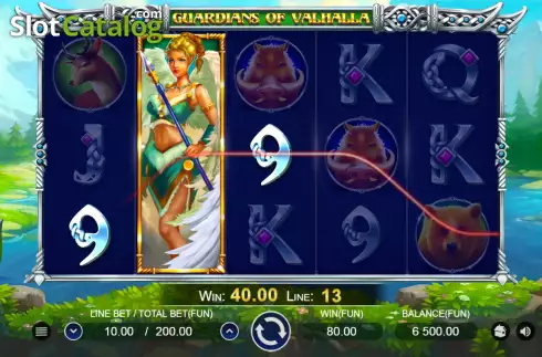 Скрин4. Guardians Of Valhalla слот