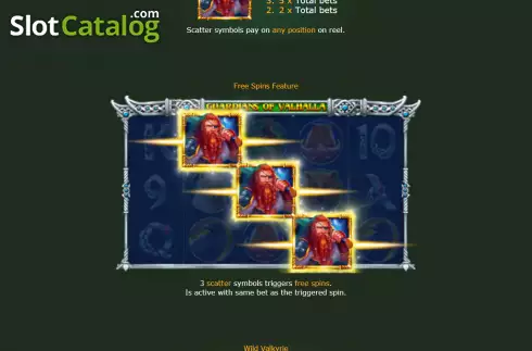 Скрин7. Guardians Of Valhalla слот