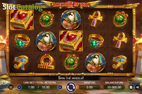 Скрин2. Book of Hor (Zillion Games) слот