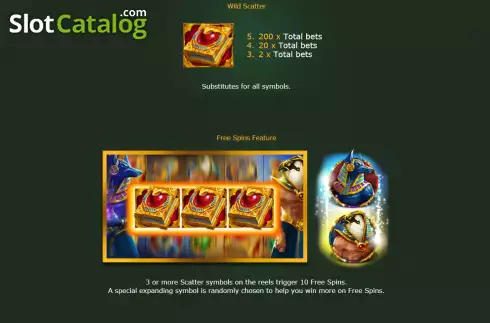 Скрин5. Book of Hor (Zillion Games) слот