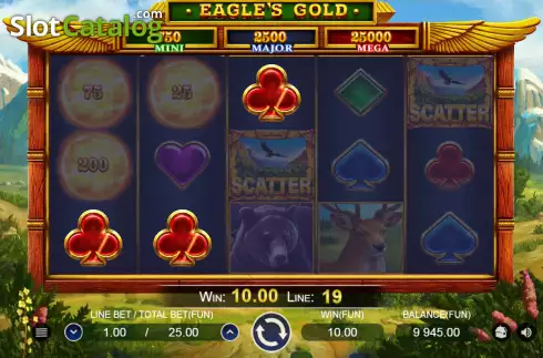 Скрин4. Eagle's Gold слот