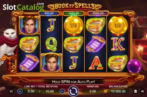 Скрин2. Book of Spells (Zillion Games) слот