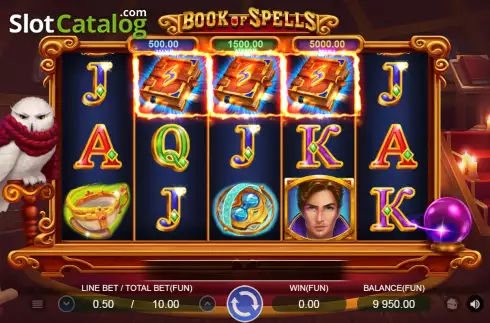 Скрин4. Book of Spells (Zillion Games) слот