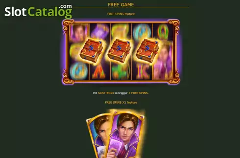 Скрин8. Book of Spells (Zillion Games) слот