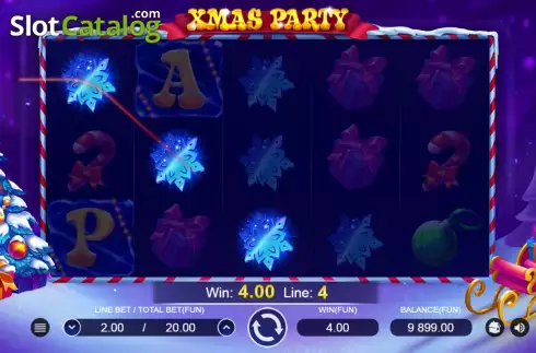 Скрин3. Xmas Party (Zillion Games) слот