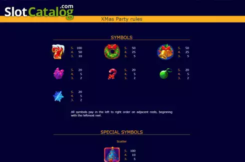 Скрин6. Xmas Party (Zillion Games) слот