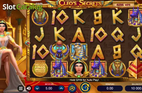 Скрин2. Cleos's Secrets слот