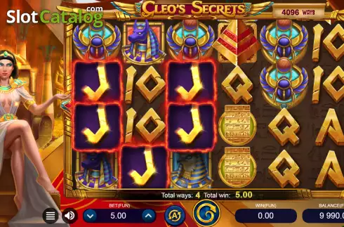 Скрин3. Cleos's Secrets слот