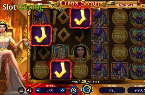 Скрин4. Cleos's Secrets слот