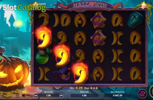 Скрин3. Hallowin (Zillion Games) слот