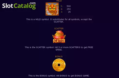 Скрин9. Golden Dragon (Zillion Games) слот