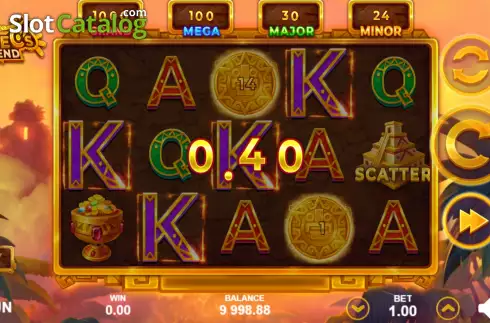 Скрин3. Aztec's Legend (Zillion Games) слот