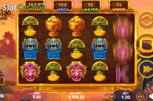 Скрин6. Aztec's Legend (Zillion Games) слот