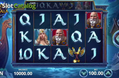 Скрин2. Book of Valhalla слот