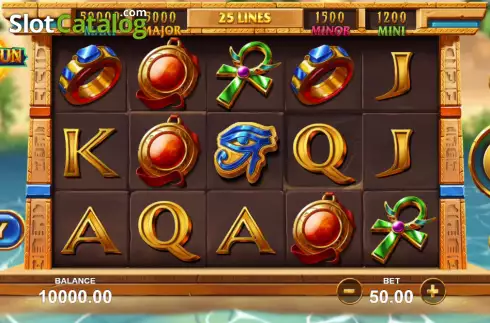 Скрин2. Egypt Sun Deluxe слот