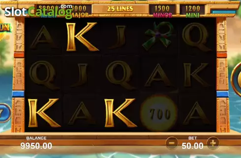 Скрин3. Egypt Sun Deluxe слот