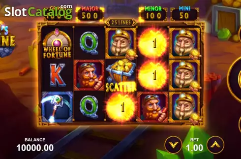 Скрин2. Miner's Fortune слот