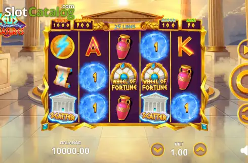 Скрин2. Zeus Treasures слот