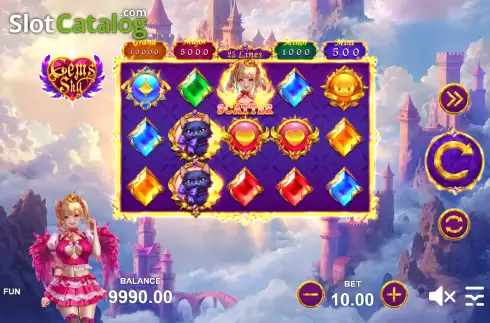Скрин2. Gems Sky слот