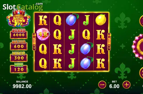 Скрин2. Royal Crown 777 слот