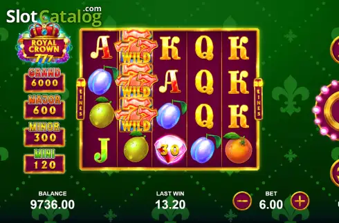 Скрин3. Royal Crown 777 слот