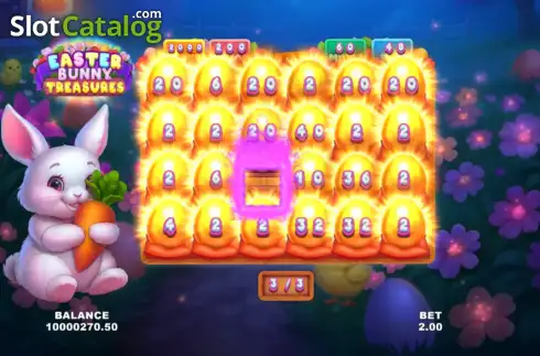 Скрин3. Easter Bunny Treasures слот