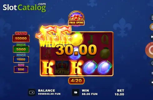 Скрин3. Royal Crown Wheel слот
