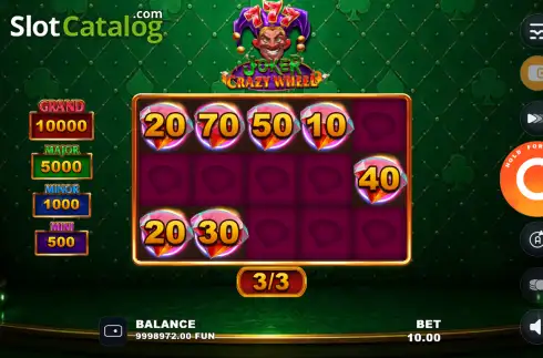 Скрин3. Joker Crazy Wheel слот