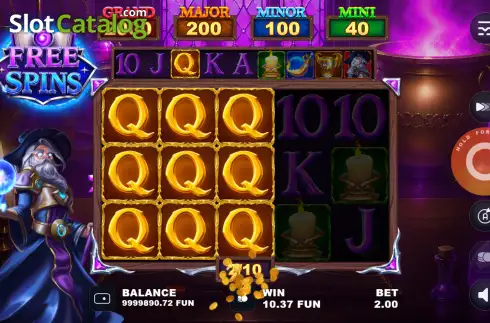 Скрин3. Book of Magic (Zillion Games) слот