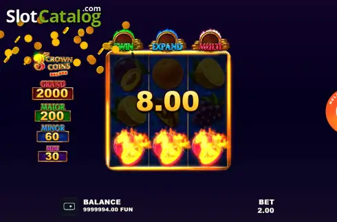 Скрин3. 3 Crown Coins Deluxe слот
