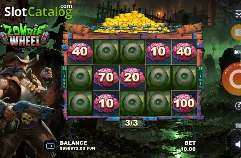 Скрин3. Zombie Wheel слот