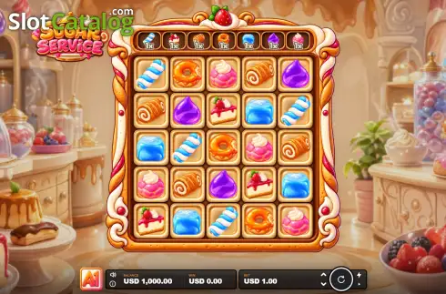 Скрин2. Sugar Service слот