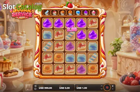 Скрин3. Sugar Service слот