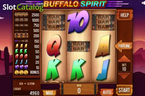 Скрин2. Buffalo Spirit (3x3) слот