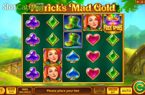 Скрин2. Patrick's Mad Gold слот