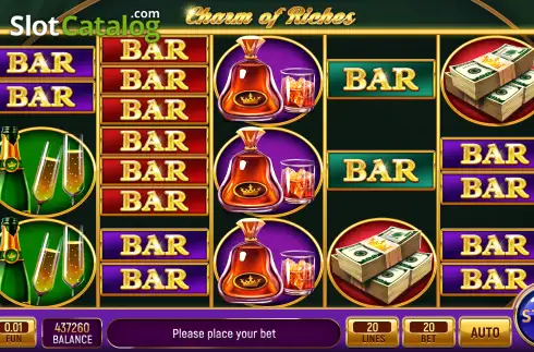 Скрин2. Charm of Riches слот