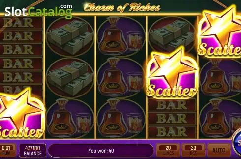 Скрин3. Charm of Riches слот