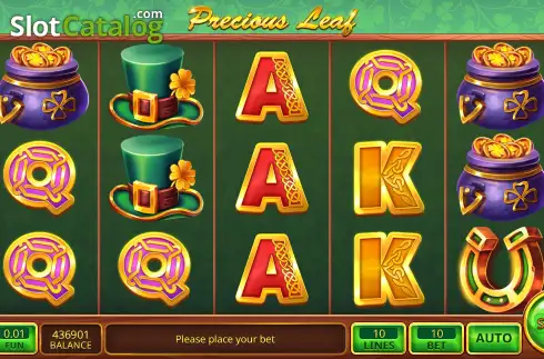 Скрин2. Precious Leaf слот